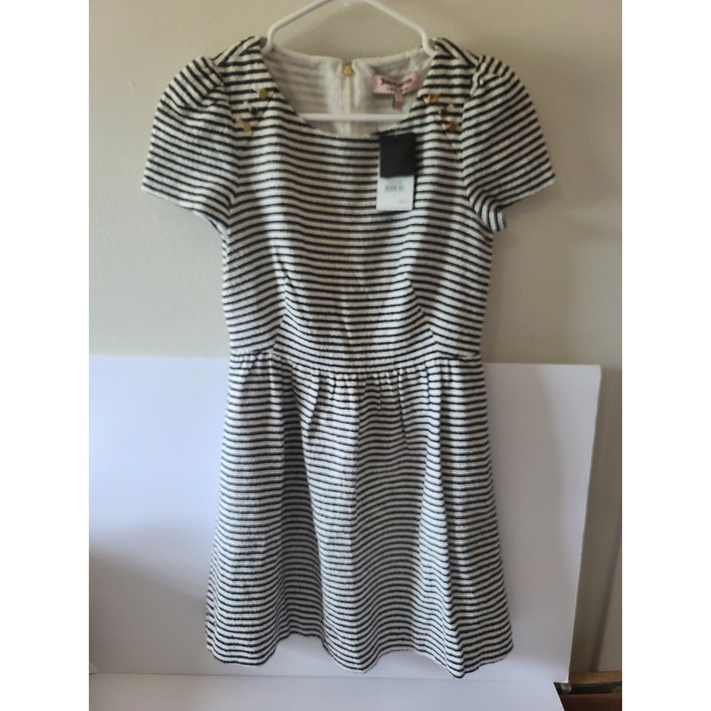Juicy Couture Regal Angel Boucle Striped Dress‎ Size 2Juicy Couture Regal An NWT